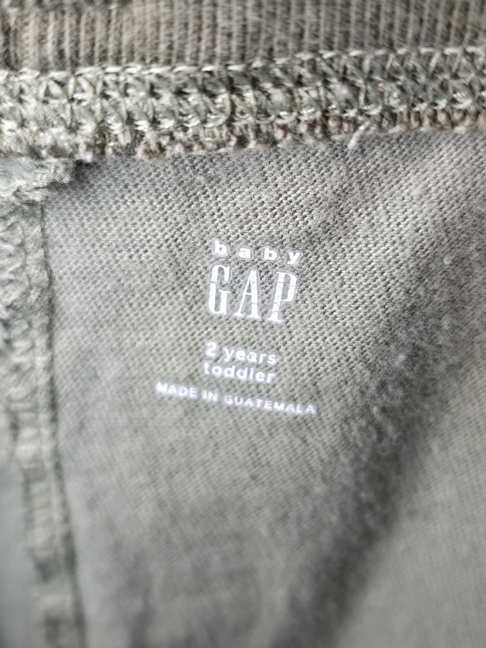 GAP Kids Camo Sweat Joggers - Olive Green